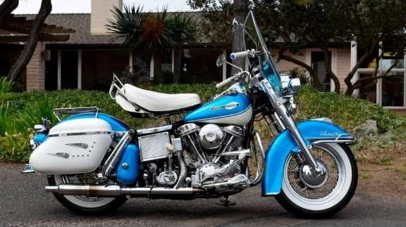 موتور هارلی دیویدسون FLH Electra Glide 1965